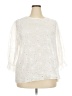 Zanzea Collection 100% Polyester White 3/4 Sleeve Blouse Size 5X - photo 1