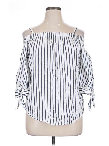 Iz Byer 3/4 Sleeve Blouse (view 1)