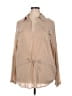 Spiegel 100% Cotton Tan Long Sleeve Blouse Size 18 - photo 1