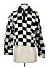 Madewell 100% Polyester Checkered-gingham Black Pullover Sweater Size XXS - photo 1