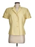 Ann Taylor 100% Silk Yellow Silk Blazer Size 8 - photo 1