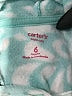 Carter's 100% Polyester Teal Fleece Jacket 3-6 MO / 6 MO - photo 3
