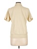 LEON LEVIN Ivory Short Sleeve Blouse Size L - photo 2