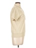 LEON LEVIN Ivory Short Sleeve Blouse Size L - photo 4