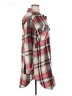 Maurices Plaid Red Coat Size 14 (0) - photo 4