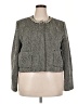 Ann Taylor Tweed Gray Jacket Size 18 - photo 1