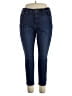 a.n.a. A New Approach Solid Blue Jeans Size 16 - photo 1