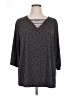 Catherines Gray 3/4 Sleeve Blouse Size 1X - photo 1