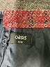 oasis Tweed Red Casual Skirt Size 10 - photo 4