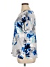 Layla Silver Short Sleeve Blouse Size XL - photo 5