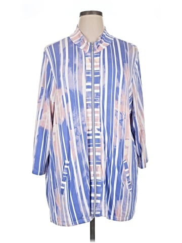 Onque Casuals 3/4 Sleeve Button-Down Shirt (view 1)
