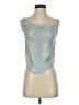 Superdown x Draya Michele 100% Polyester Silver Sleeveless Top Size XS - photo 1