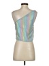 Superdown x Draya Michele 100% Polyester Silver Sleeveless Top Size XS - photo 2