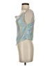 Superdown x Draya Michele 100% Polyester Silver Sleeveless Top Size XS - photo 5