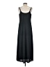 Natori Solid Black Casual Dress Size S - photo 2