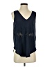 Astr 100% Polyester Blue Sleeveless Blouse Size S - photo 1