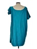 Torrid Color Block Teal Casual Dress Size Lg Plus (0) - photo 2