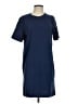 Madewell Solid Blue Casual Dress Size S - photo 1