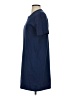 Madewell Solid Blue Casual Dress Size S - photo 5