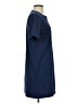 Madewell Solid Blue Casual Dress Size S - photo 4
