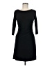 Three Dots Solid Black Cocktail Dress Size M - photo 1