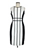 Calvin Klein Graphic White Cocktail Dress Size 8 - photo 1