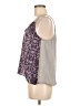 Converse One Star 100% Polyester Purple Sleeveless Blouse Size M - photo 5