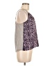 Converse One Star 100% Polyester Purple Sleeveless Blouse Size M - photo 4