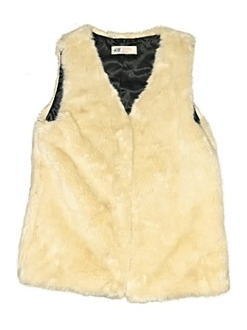 H&M Faux Fur Vest (view 1)