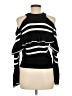 Forever 21 Stripes Black Cardigan Size M - photo 2