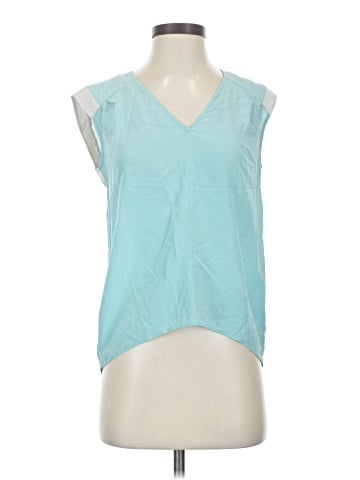 Trouve Sleeveless Silk Top (view 1)
