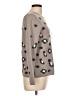 Basler Animal Print Gray Pullover Sweater Size 12 - photo 4