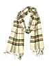 Unbranded Plaid Ivory Scarf One size - photo 1