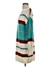 Unbranded 100% Acrylic Stripes Teal Pullover Sweater Size S - photo 5