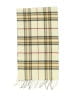 Unbranded Plaid Ivory Scarf One size - photo 2
