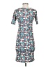 Lularoe Graphic Teal Casual Dress Size XS - photo 2
