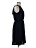 Koh Koh Solid Black Casual Dress Size M - photo 4