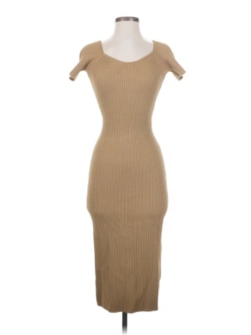 Line & Dot Casual Dress (view 1)
