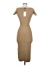 Line & Dot Tan Casual Dress Size XS - photo 2