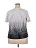 Target Houndstooth Silver Short Sleeve T-Shirt Size 2X (estimated) - photo 2