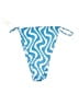 AEXAE Chevron-herringbone Blue Swimsuit Bottoms Size M - photo 2