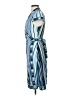 BCBGMAXAZRIA Stripes Blue Casual Dress Size S - photo 5