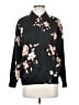 Fred David Floral Black Track Jacket Size S - photo 1