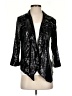 Apostrophe 100% Nylon Black Kimono Size S - photo 1