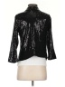 Apostrophe 100% Nylon Black Kimono Size S - photo 2
