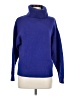 Equipment Solid Blue Turtleneck Sweater Size XS - photo 1