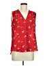Vince Camuto Red Sleeveless Blouse Size M - photo 1
