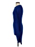 Express Solid Blue Casual Dress Size XS - photo 5