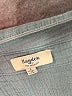 Hayden Teal 3/4 Sleeve Button-Down Shirt Size L - photo 7
