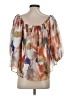 Stylewe 100% Polyester Orange 3/4 Sleeve Blouse Size S - photo 2